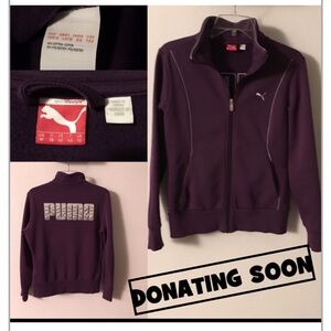 Puma track jacket. LIKE NEW !